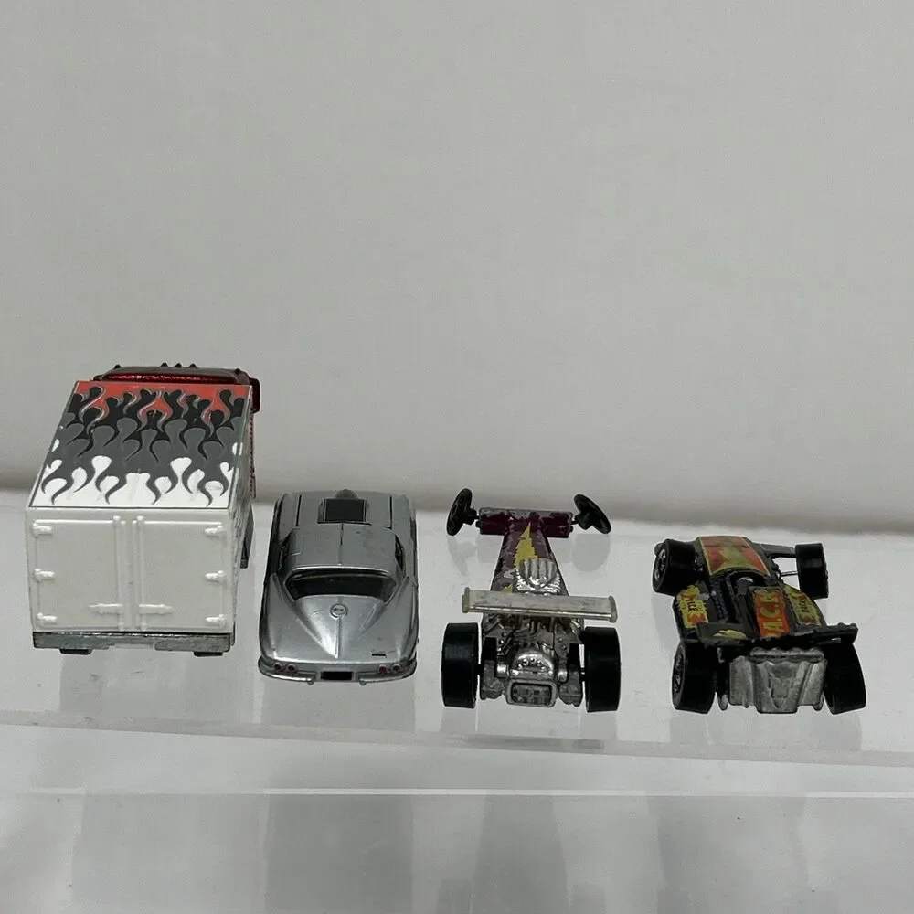 Hot Wheels Redline Lot Cool One Dragster 1967 Corvette Formula P.A.C.K. Hauler